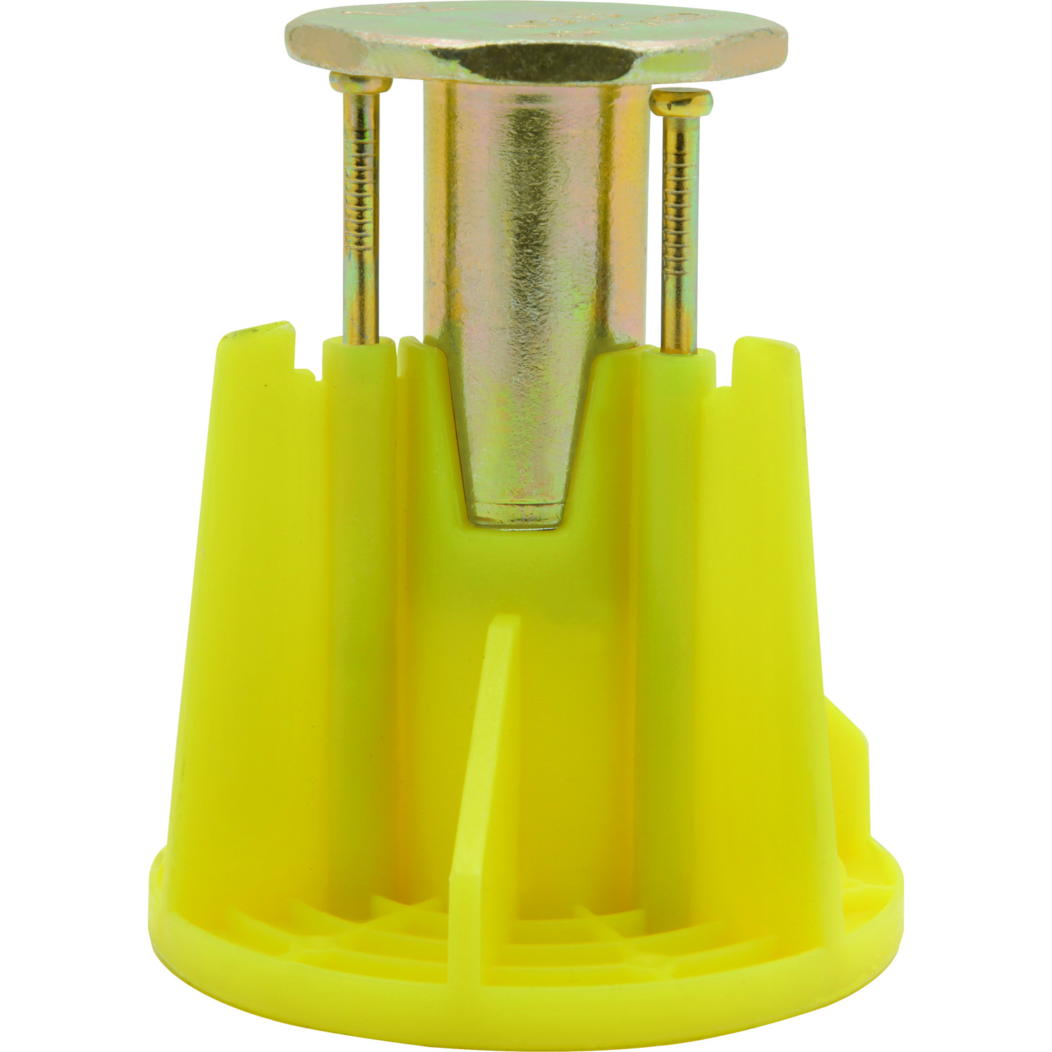 DeWALT® Wood-Knocker®II PFM2521200 Cast-In-Place Concrete Insert, 1/2 in Dia, 11/16 in L Thread, Carbon Steel/Engineered Plastic