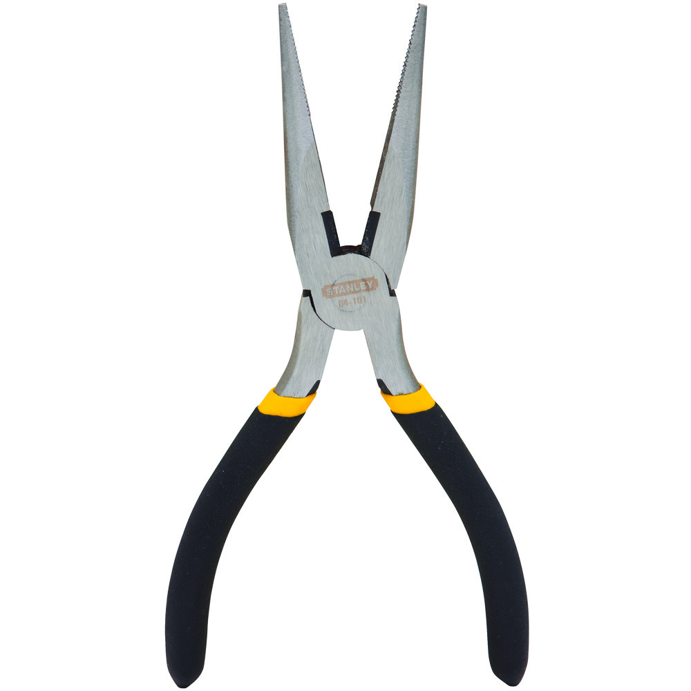 Stanley® 84-101 Basic Long Nose Plier, Forged Steel Jaw, 1-1/8 in L x 5/16 in W Jaw, 6-3/4 in OAL