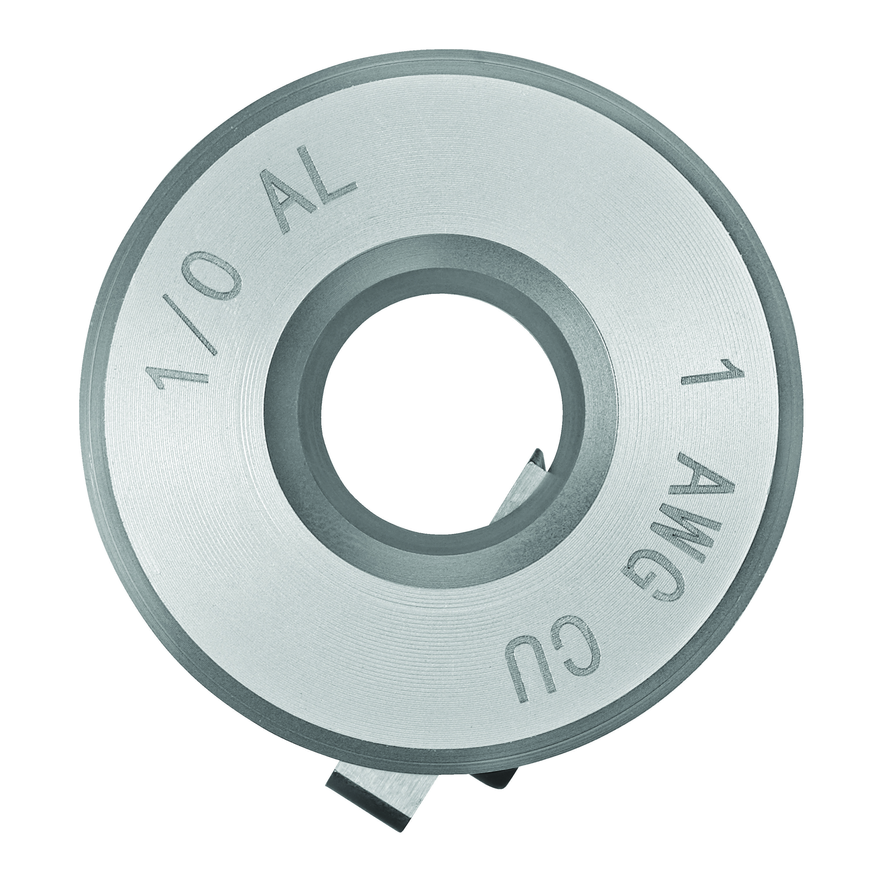 DeWALT® DCE1511 Quick-Release Cable Stripper Bushing, For Use With DCE151 XR® Cordless Cable Stripper, 1/0 AWG Aluminum, 1 AWG Copper Cable, 0.46 in ID Max, 60 mil THK Jacket, THHN AL Cable