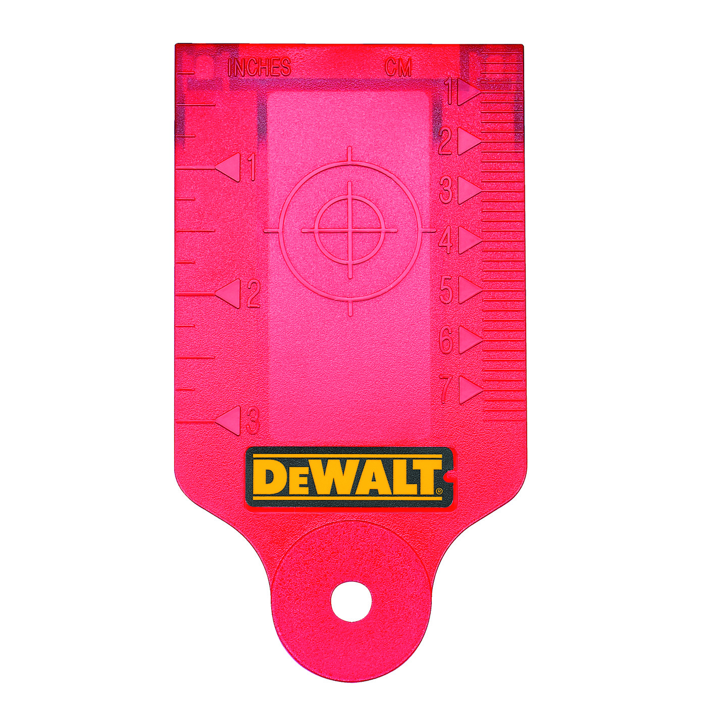 DeWALT® DW0730 Magnetic Laser Target Card, For Use With All Rotary Lasers