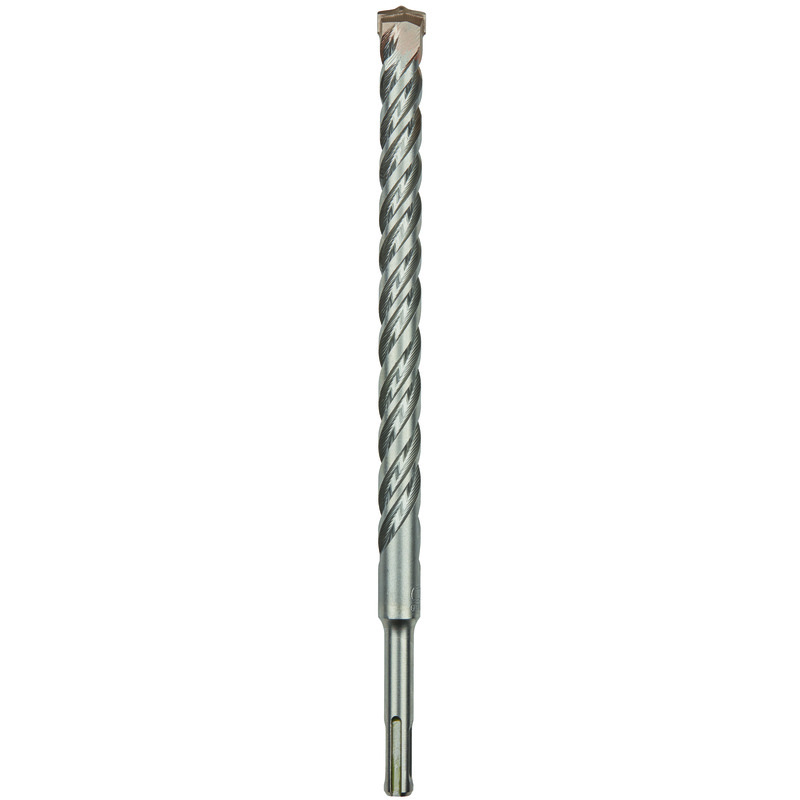 DeWALT® Guaranteed Tough® DW5450 2-Cutter Masonry Drill Bit, 11/16 in Drill Bit, Round Cutting, 25/64 in SDS-Plus® Shank, 6 in D Cutting, Carbide Cutting Edge, 8 in OAL