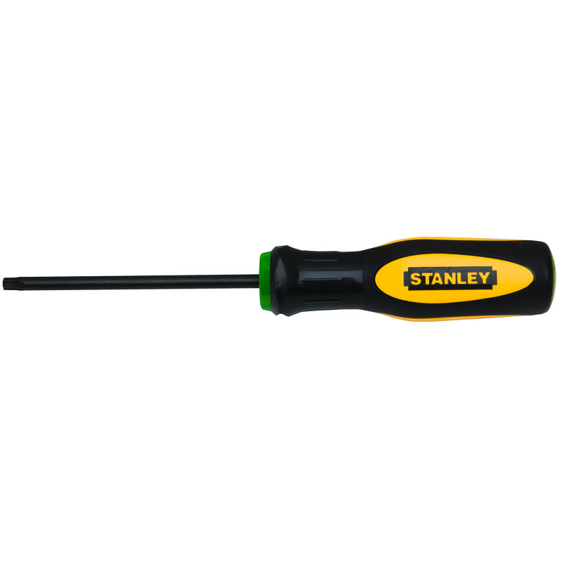 Stanley® 60-013 Standard Screwdriver, T25 Torx® Point, Alloy Steel Shank, 7-7/8 in OAL, Nickel Plated