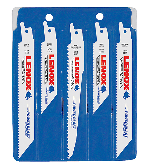 Lenox® 20502546A General Purpose Reciprocating Saw Blade Kit
