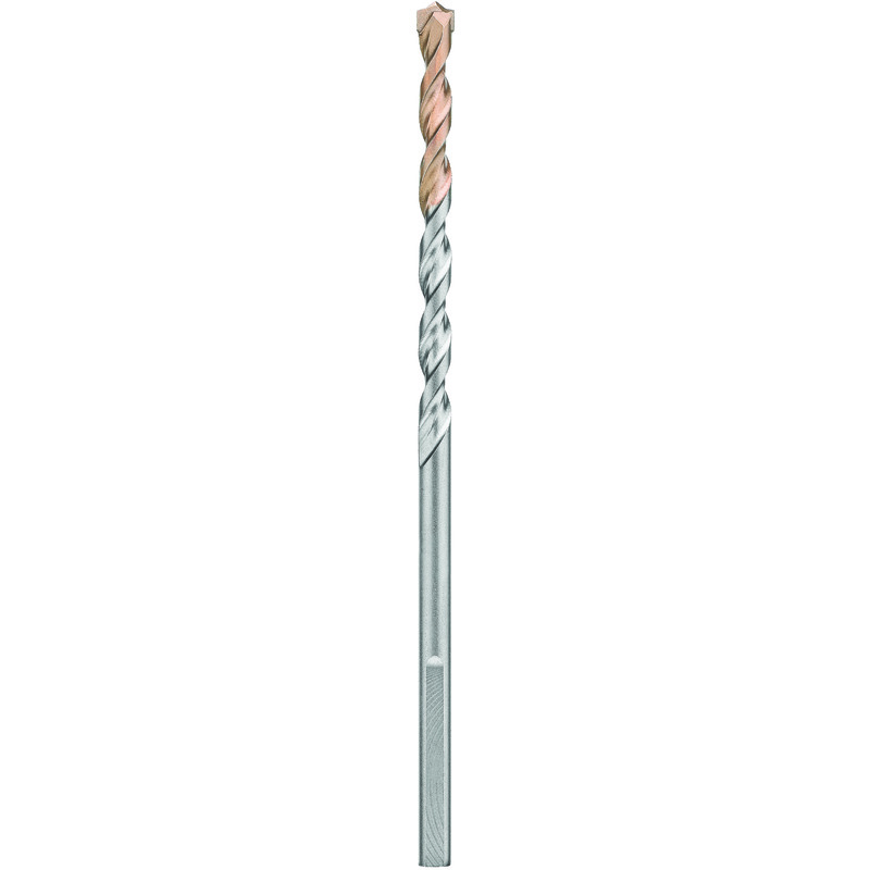 DeWALT® Guaranteed Tough® DW5222 Premium Percussion Hammer Drill Bit, 3/16 in Drill Bit, 3/16 in Flat/Round Shank, 2 in D Cutting, Carbide Cutting Edge, 3 in OAL