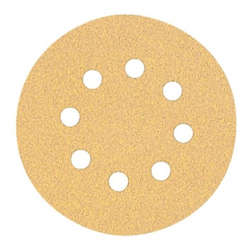 DeWALT® DW4312 Hook and Loop Disc, 5 in Dia, 150 Grit, Very Fine Grade, Aluminum Oxide Abrasive, Paper Backing