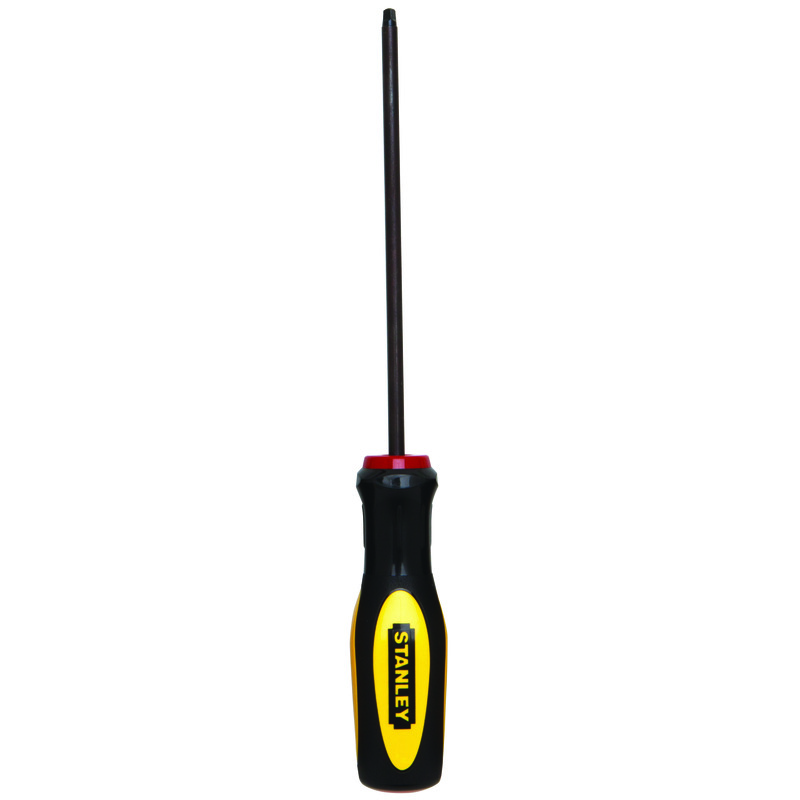 Stanley® 60-016 Standard Screwdriver, #2 Square, Alloy Steel Shank, 8-7/8 in OAL, Black Oxide/Nickel Plated