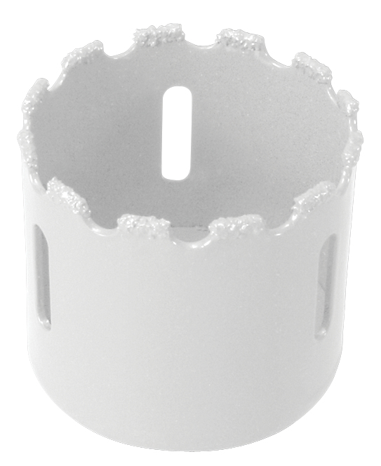 Lenox® Master-Grit® 2993434CG Multi-Purpose Hole Saw, 2-1/8 in Dia, 1-1/2 in D Cutting, Carbide Cutting Edge