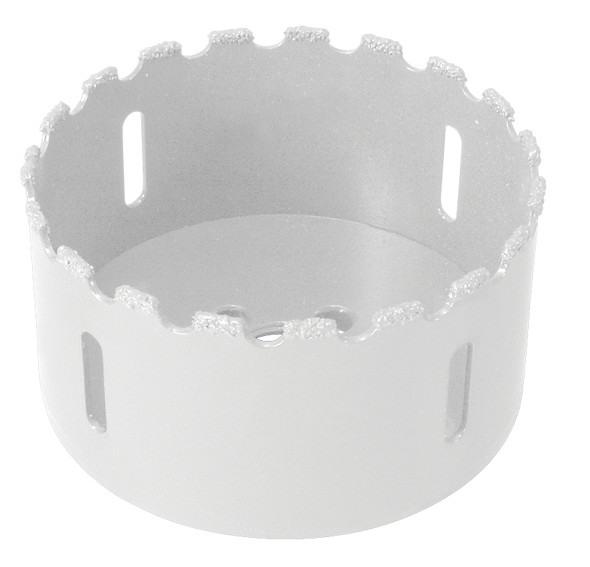 Lenox® Master-Grit® 2995252CG Multi-Purpose Hole Saw, 3-1/4 in Dia, 1-1/2 in D Cutting, Carbide Cutting Edge