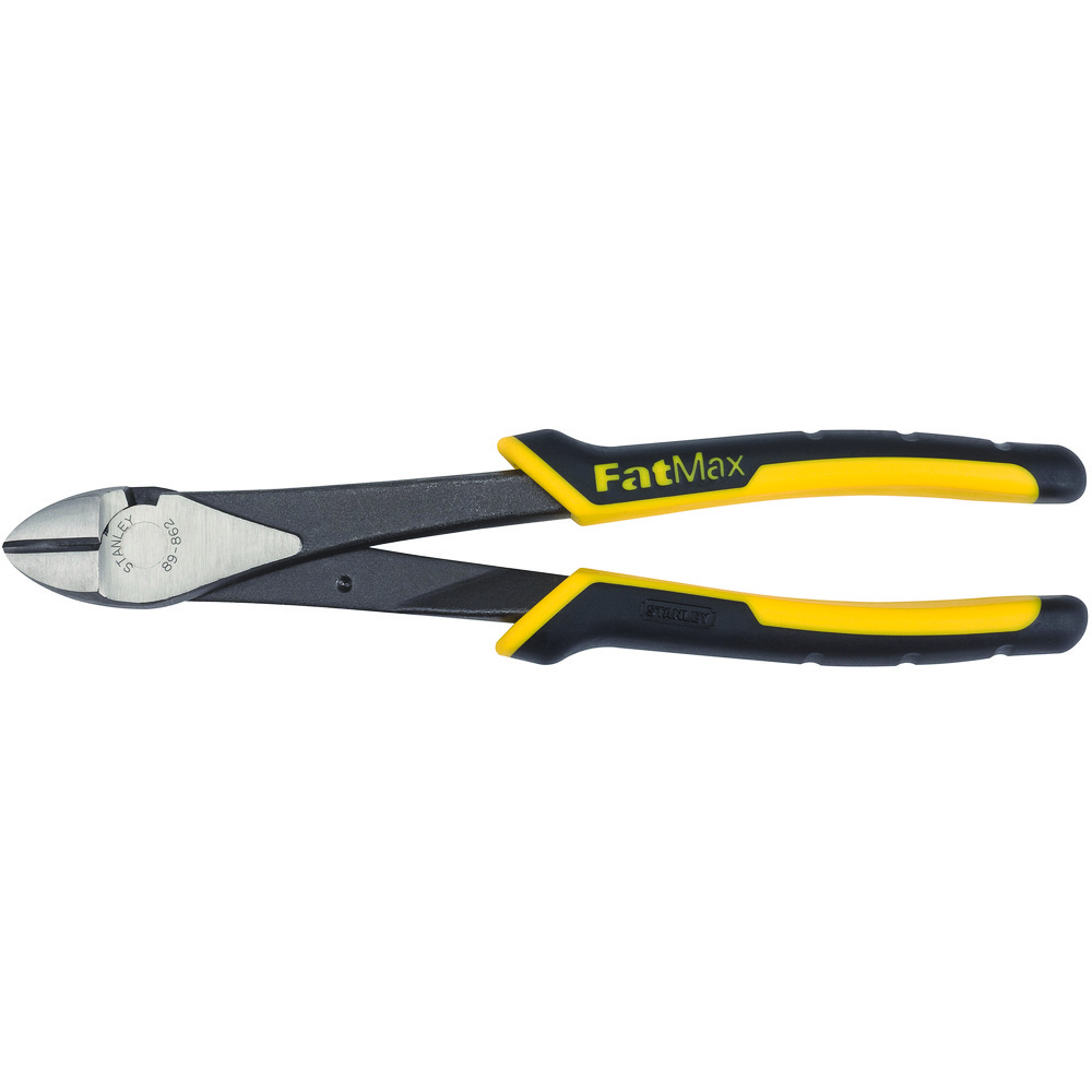 Stanley® MaxSteel™ 89-862 Diagonal Cutter Plier, 1 in, 1-3/16 in W Angled Forged Carbon Steel Jaw, 10 in OAL, Semi-Flush Cut
