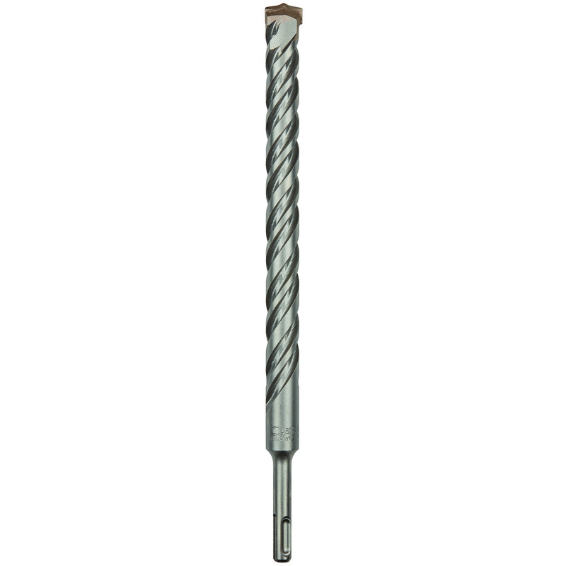 DeWALT® DW5468 2-Cutter Hammer Drill Bit, 1-1/8 in Drill Bit, SDS-Plus® Shank, 8 in D Cutting, Carbide Cutting Edge, 10 in OAL