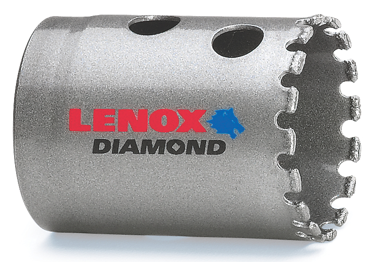 Lenox® 1211824DGHS Hole Saw, 1-1/2 in Dia, 1-5/8 in D Cutting, Diamond Grit Cutting Edge