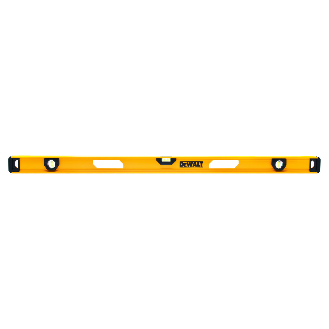 DeWALT® DWHT42167 Magnetic Premium I-Beam Level, 48 in L, 3 Vials, Aluminum, (1) Level/(2) Plumb Vial Position, 0.0005 in Accuracy