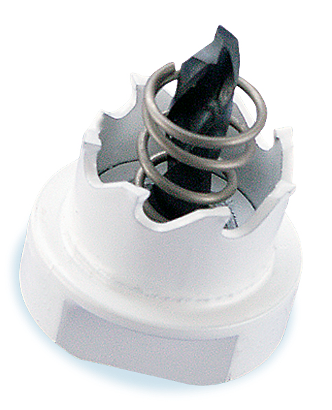 Lenox® 2009314CHC Hole Cutter, 7/8 in Dia, 3/8 in D Cutting, Carbide Cutting Edge, 3/8 in Arbor