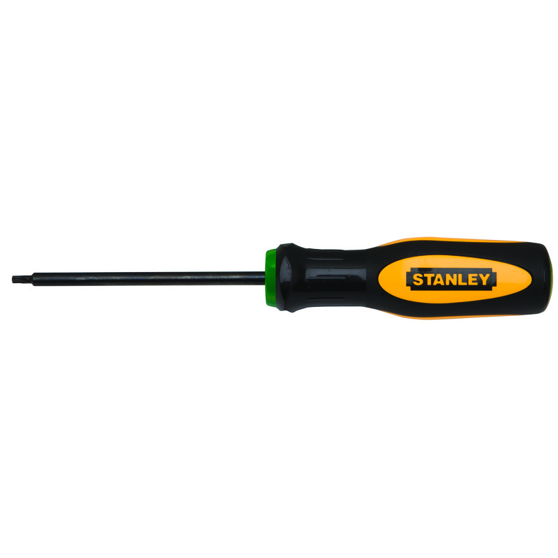 Stanley® 60-010 Standard Screwdriver, T10 Torx® Point, Alloy Steel Shank, 7-1/8 in OAL, Nickel Plated