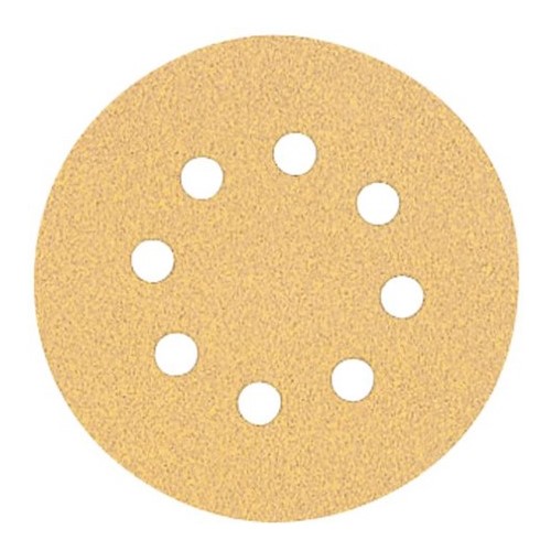 DeWALT® DW4314 Hook and Loop Disc, 5 in Dia, 220 Grit, Very Fine Grade, Aluminum Oxide Abrasive, Paper Backing