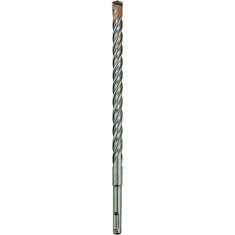 DeWALT® DW5437 2-Cutter Masonry Drill Bit, 1/2 in Drill Bit, Round Cutting, 25/64 in SDS-Plus® Shank, 4 in D Cutting, Carbide Cutting Edge, 6 in OAL
