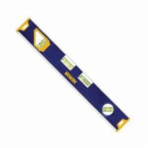 Irwin® 1794157 150T Magnetic Standard Toolbox Level, 12 in L, 4 Vials, Aluminum, (2) Level/(2) Plumb Vial Position, 0.029 deg Accuracy
