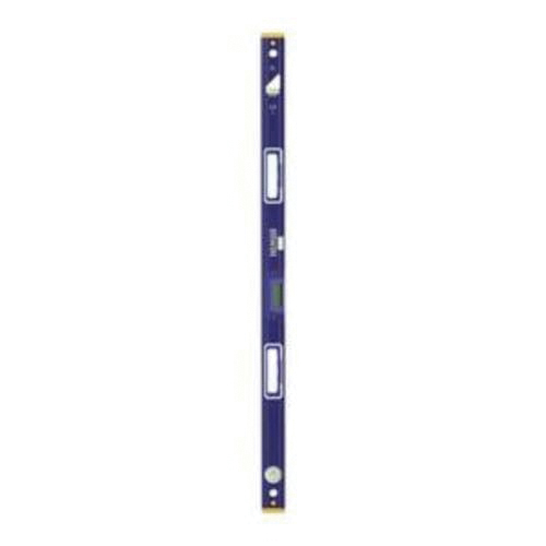 Irwin® 1801099 2500E Digital Electronic Heavy Duty Standard Box Beam Level With Case, 48 in L, 3 Vials, Aluminum, (1) Level/(2) Plumb Vial Position, 0.029 deg Accuracy