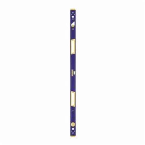 Irwin® 1801101 2050L Lighted Magnetic Standard Box Beam Level, 24 in L, 3 Vials, Aluminum, (1) Level/(2) Plumb Vial Position, 0.029 deg Accuracy
