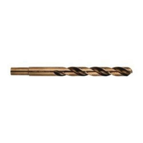 Irwin® 3016031ZR Jobber Length Reduced Shank Drill Bit, 31/64 in Drill - Fraction, 0.4844 in Drill - Decimal Inch, 3/8 in Shank, HSS-Co