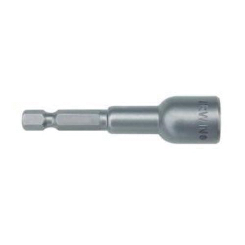 Irwin® 94251ZR Nutsetter, Imperial, 3/8 in Hex Point, Hex Shank, 1-7/8 in OAL, Alloy Steel