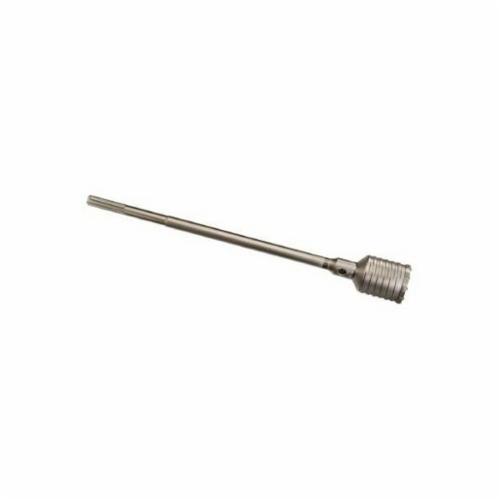 Irwin® 325007 1-Piece Core Drill Bit, 3-1/8 in Drill Bit, Spline Shank, 2-5/8 in D Cutting, Carbide Cutting Edge, 22 in OAL