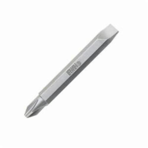Irwin® 3535095B Double Ended Bit, 8-10 x #2 Phillips®/Slotted Point, 1-1/2 in OAL