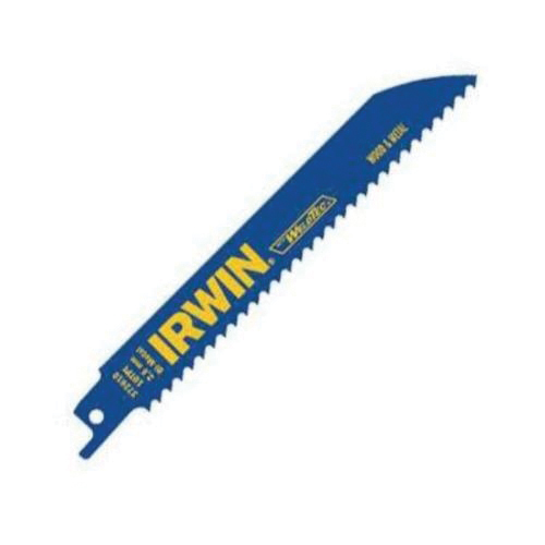 Irwin® 372110B Heavy Duty Reciprocating Saw Blade, 12 in L x 3/4 in W, 10/14, Bi-Metal Body