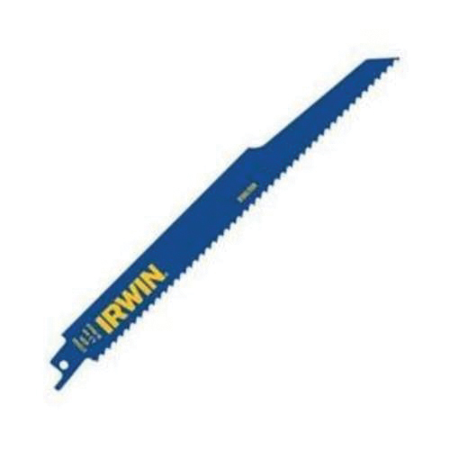 Irwin® 372666P5 Linear Edge Reciprocating Saw Blade, 6 in L, 6, Bi-Metal Body