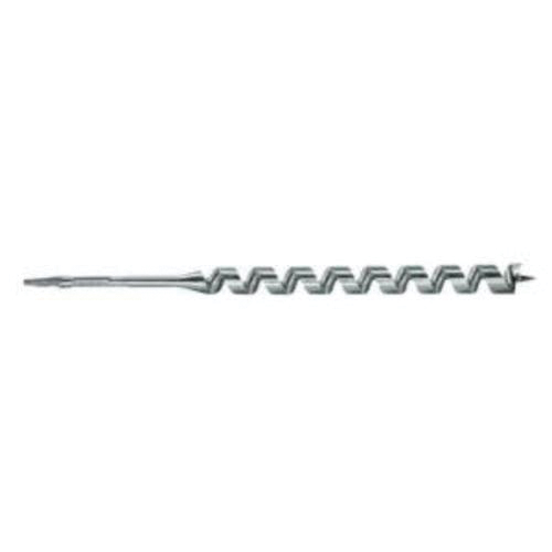 Irwin® 46613ZR Hand Brace Pole Auger Bit, 13/16 in Dia, 18 in OAL, 12 in L Spiral Flute