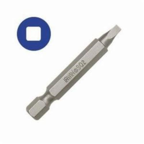Irwin® 93219C Power Bit, #1 Square Recessed Point, 3 in OAL