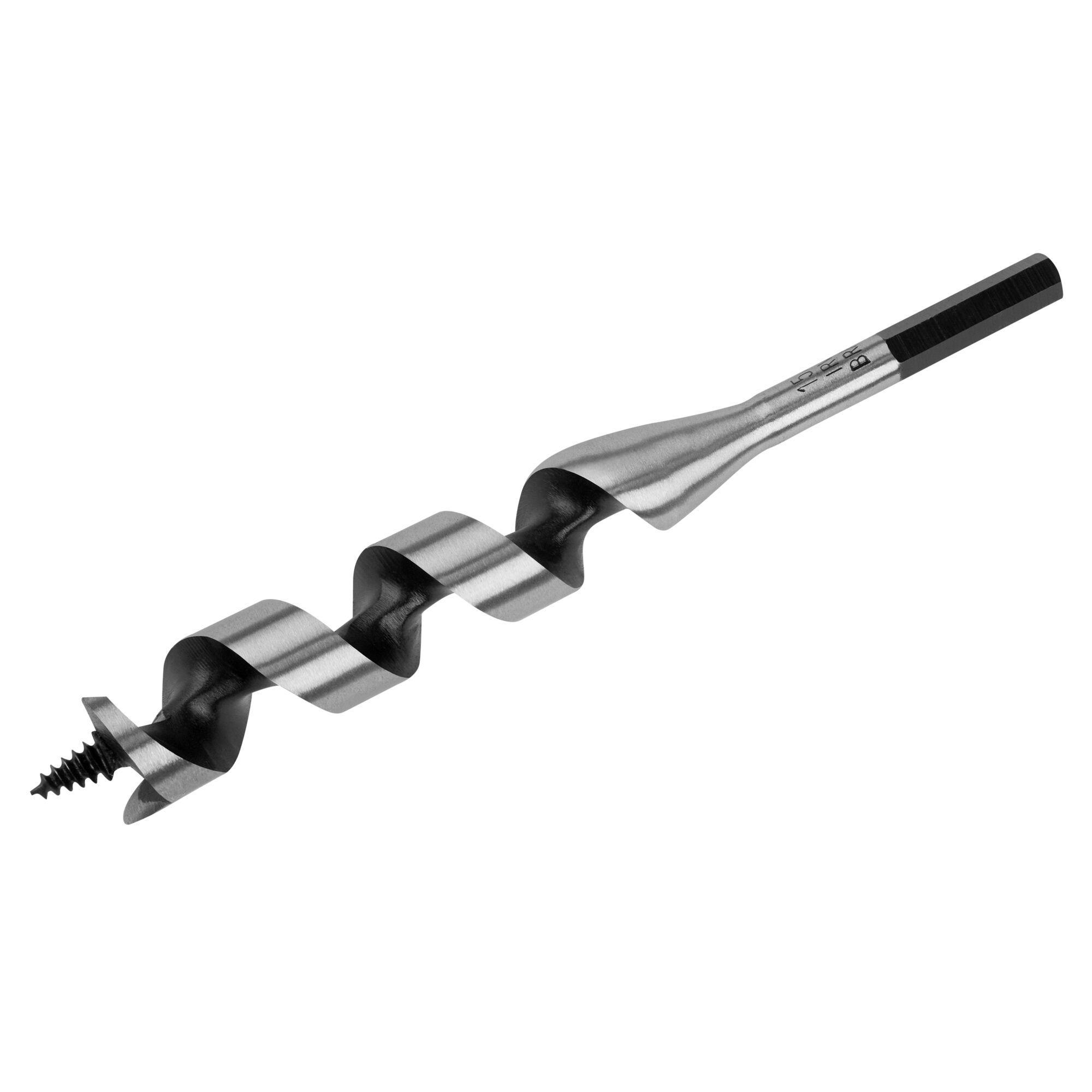 Irwin® 49915 I-100 Full Length Auger Bit, 15/16 in Dia, 7-1/2 in OAL, 4-1/2 in L Spiral Flute, 5/16 in Shank