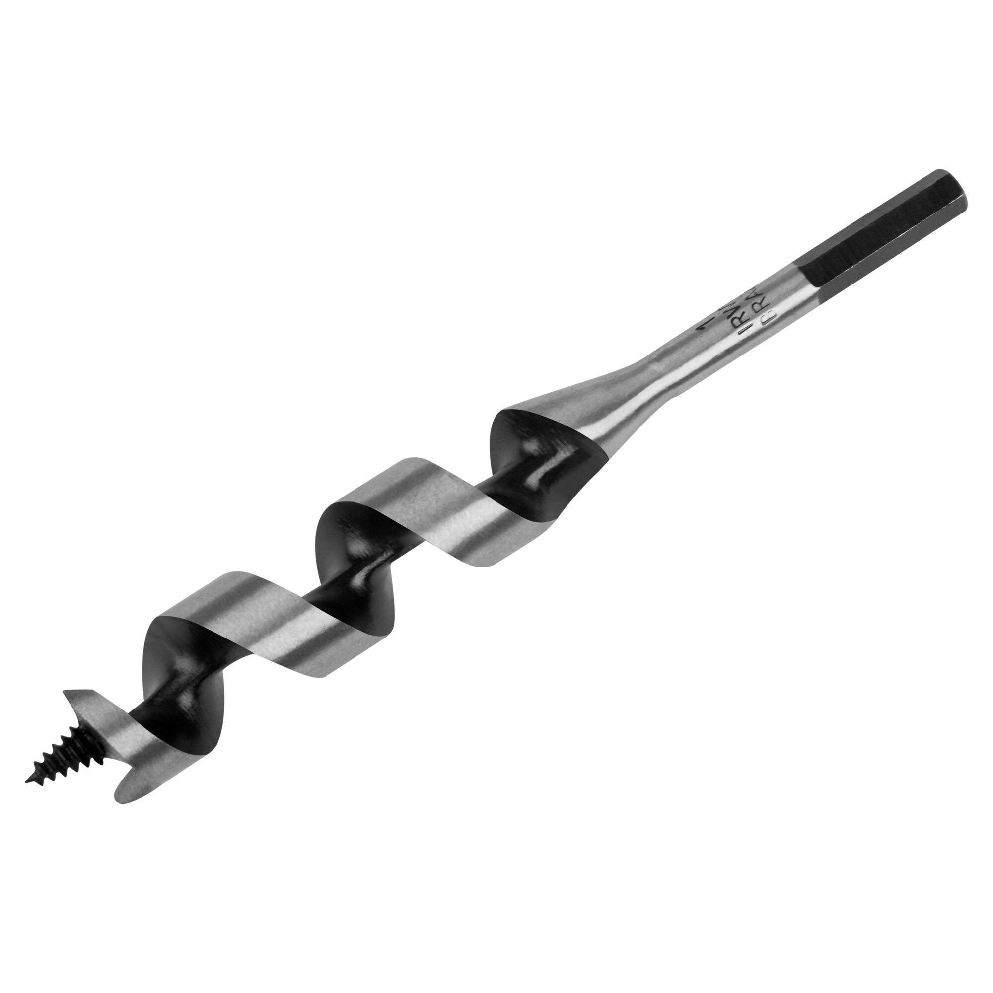 Irwin® 49916 I-100 Full Length Auger Bit, 1 in Dia, 7-1/2 in OAL, 4-1/2 in L Spiral Flute, 5/16 in Shank