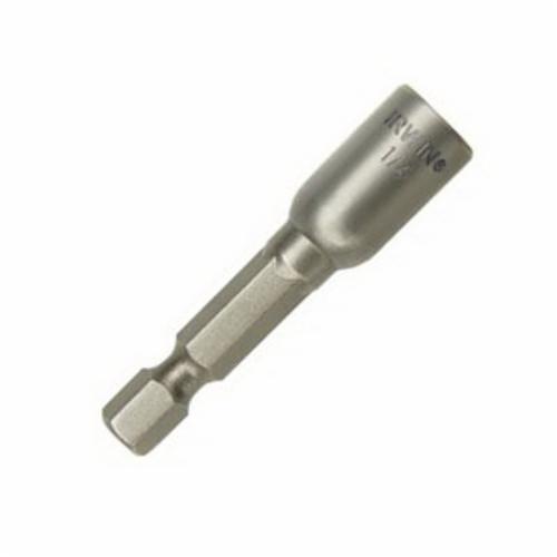 Irwin® 3547121C Lobular Magnetic Nutsetter, 1/4 in Hex Point, Hex Shank, 1-7/8 in OAL, Metal, Gold