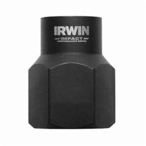 Irwin® Hanson® 53904 Impact Performance™ Reverse Spiral Flute Bolt Extractor, Square Drive, 10 mm Extractor