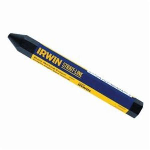 Irwin® Strait-Line® 66404 Lumber Crayon, Wax, Black