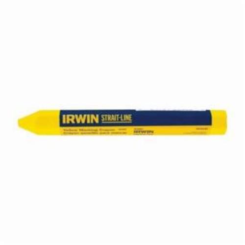Irwin® Strait-Line® 66406 Lumber Crayon, Wax, Yellow