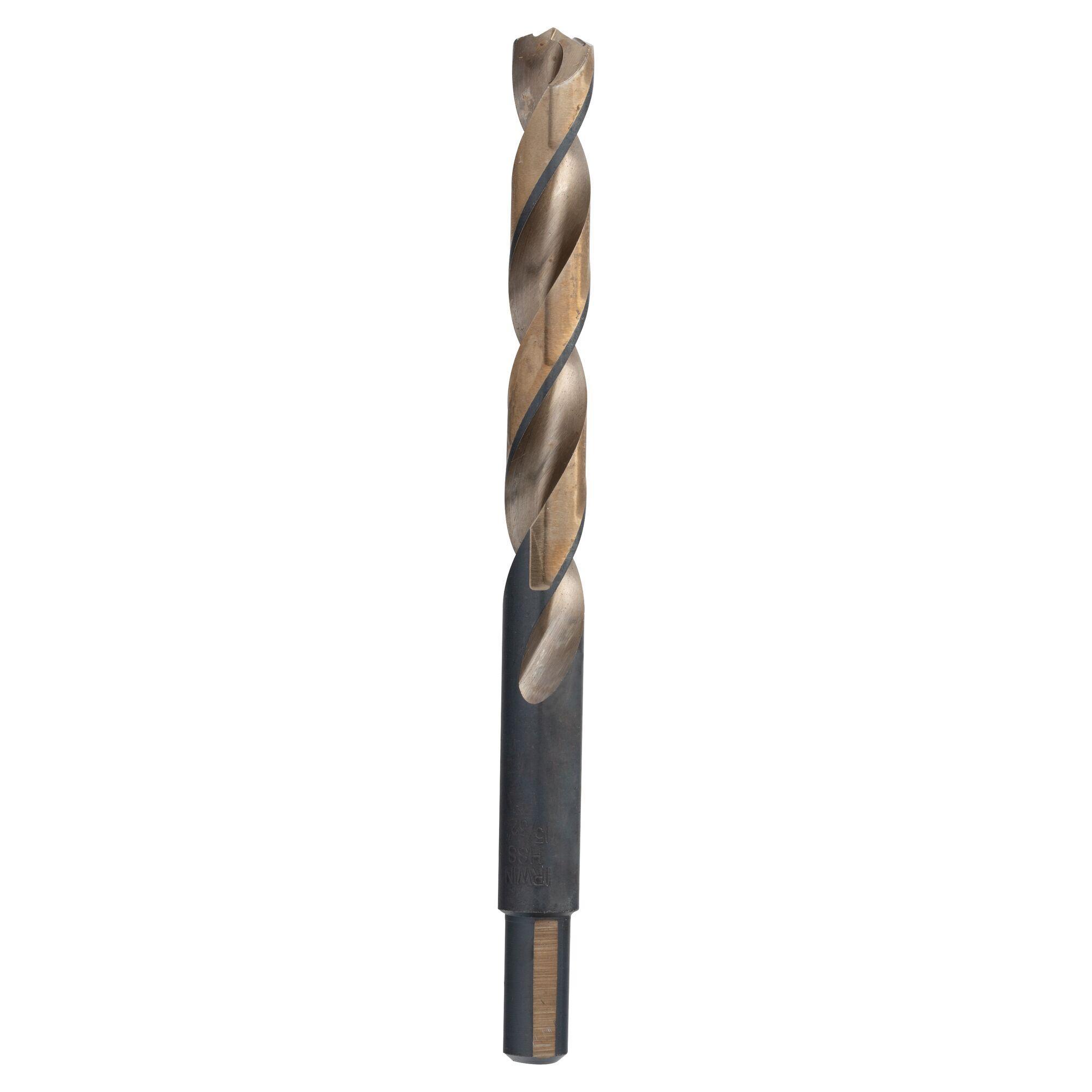 Irwin® Turbomax® 73630ZR 736 Jobber Length Shank Drill Bit, 15/32 in Drill - Fraction, 0.4688 in Drill - Decimal Inch, 3/8 in Shank, M2 HSS