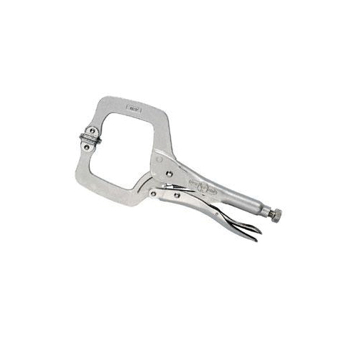 Irwin® Vise-Grip® Original™ 18 6SP® Locking C-Clamp With Swivel Pad, 1-1/2 in D Throat, 2-1/8 in Jaw Opening, Alloy Steel