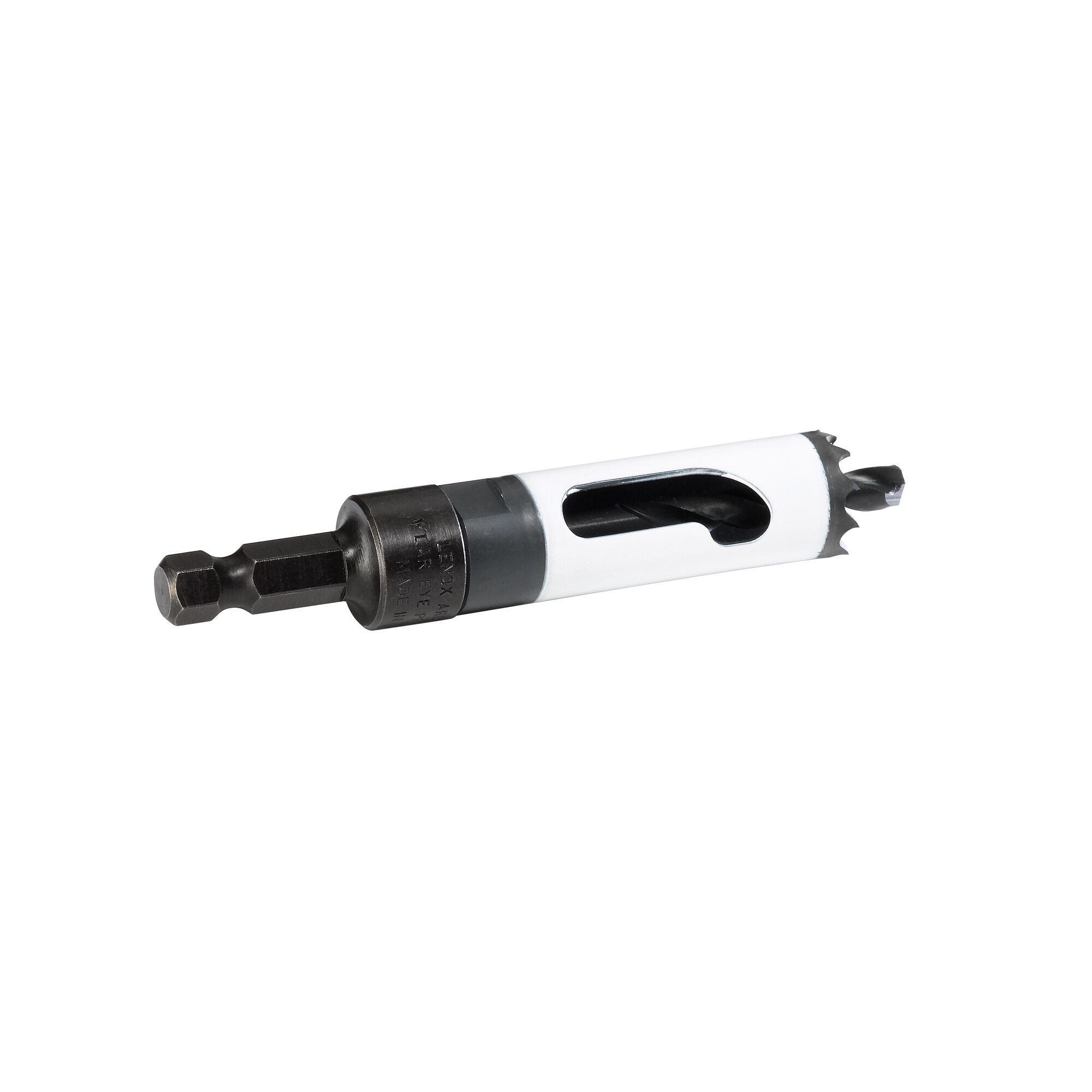 Lenox® SPEED SLOT® 1772426 12A Arbored Hole Saw With T3 Technology™, 3/4 in Dia, 1-9/16 in D Cutting, HSS Cutting Edge, 1/4 in Arbor