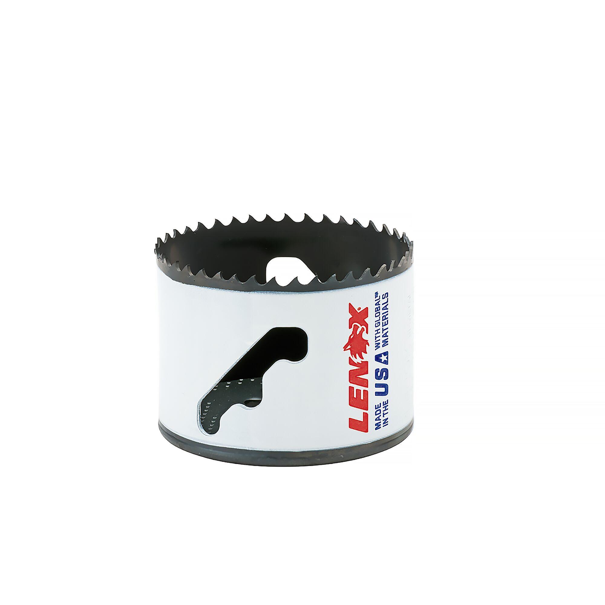 Lenox® SPEED SLOT® 3004646L Hole Saw With T2 Technology With T2 Technology, 2-7/8 in Dia, 1-7/8 in D Cutting, Bi-Metal Cutting Edge, 5/8 in Arbor