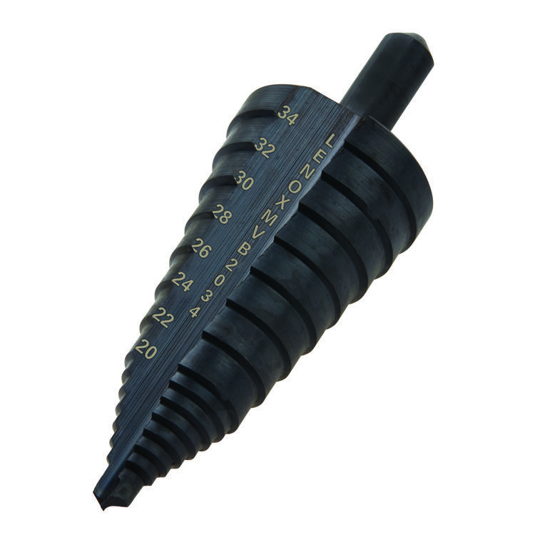 Lenox® Vari-Bit® 30963MVB2034 Metric Step Drill Bit, 20 mm Dia Min Hole, 34 mm Dia Max Hole, HSS, 8 Hole Sizes