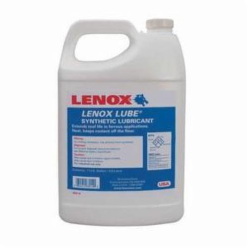 Lenox® Lube® 68014 Water Based Cutting and Grinding Lubricant, 1 gal Can, Wintergreen Odor/Scent, Liquid Form, Green