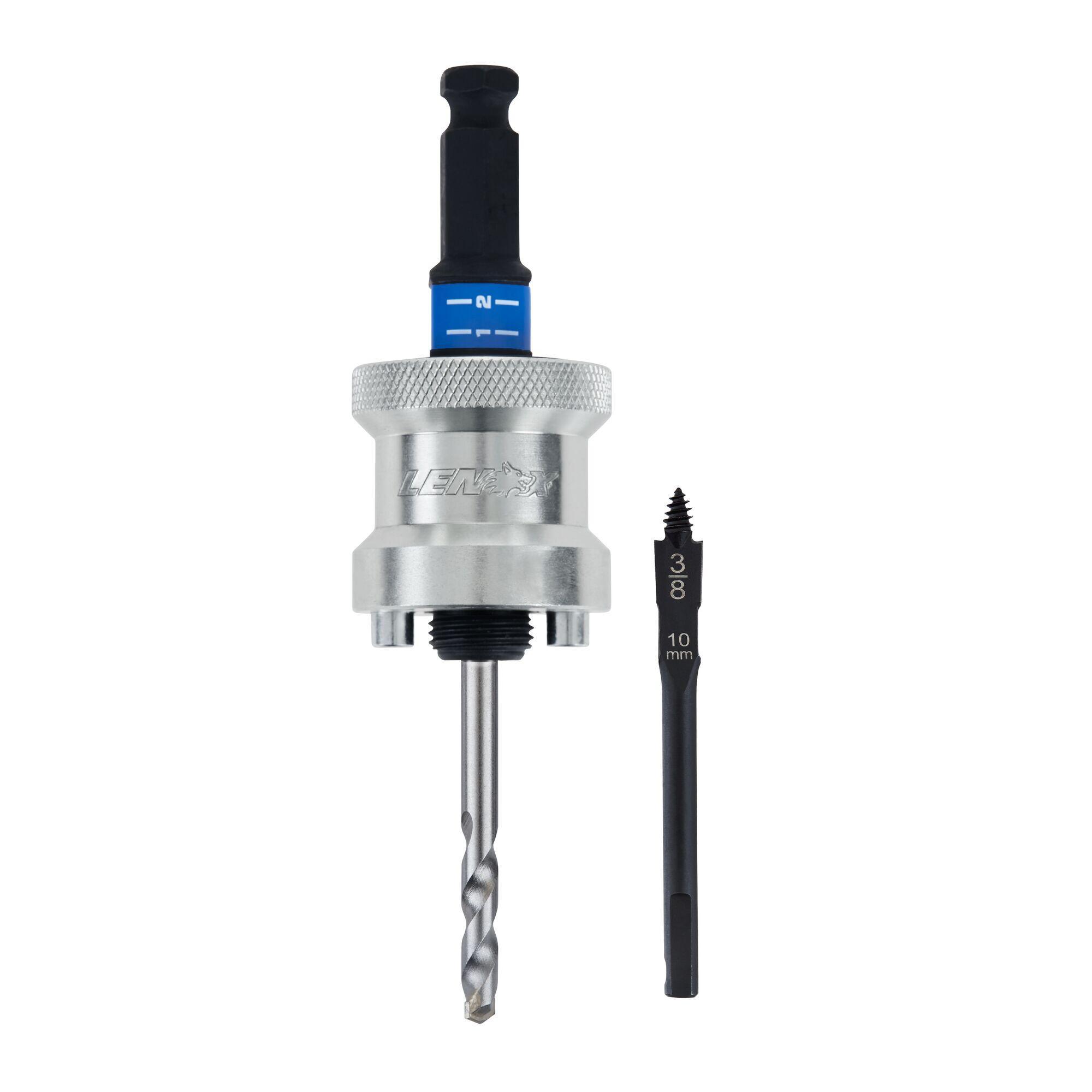 Lenox® LXAH9912CPBM Hole Saw Arbor, 0.5 in Shank, Carbide