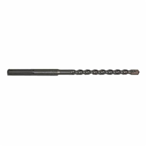 DeWALT® 8801 Standard Hammer Drill Bit, 1/2 in Drill Bit, SDS-Max® Shank, 4XD D Cutting, Carbide Cutting Edge, 13 in OAL