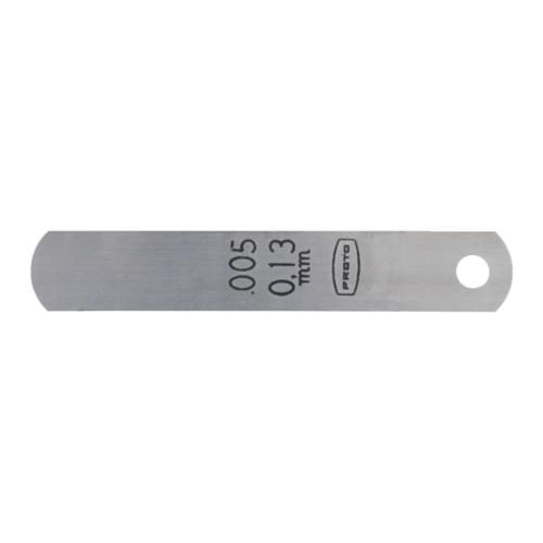 Proto® J008 Short Blade Feeler Gauge, 1 Blade, 3-1/16 in L x 1/2 in W x 0.008 in THK