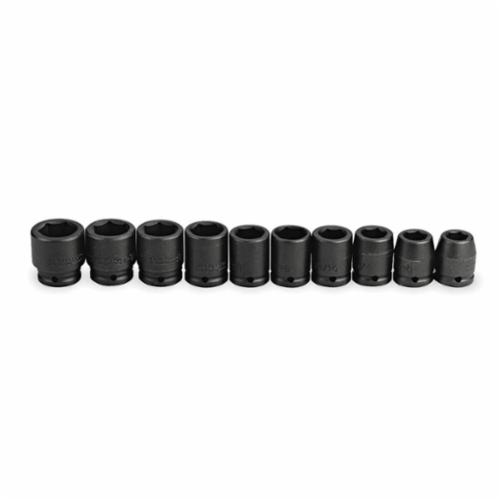 Proto® TorquePlus™ J07500-10 Socket Set, ASME B107.2, 6 Points, 3/4 in Drive, 10 Pieces, Included Socket Size: 3/4 to 1-5/16 in