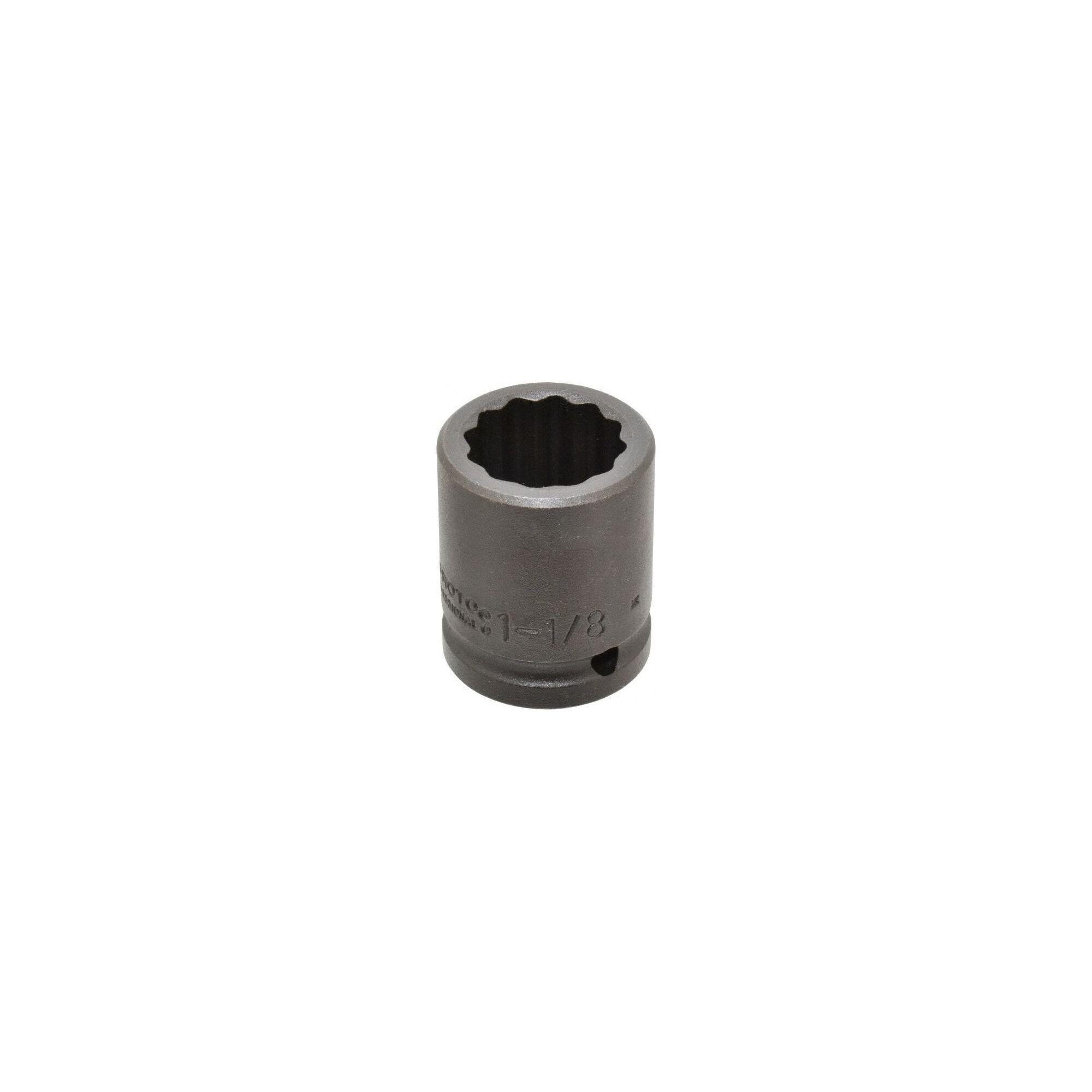 Proto® TorquePlus™ J07518T Standard Length Socket, Imperial, 3/4 in Square Drive, 1-1/8 in