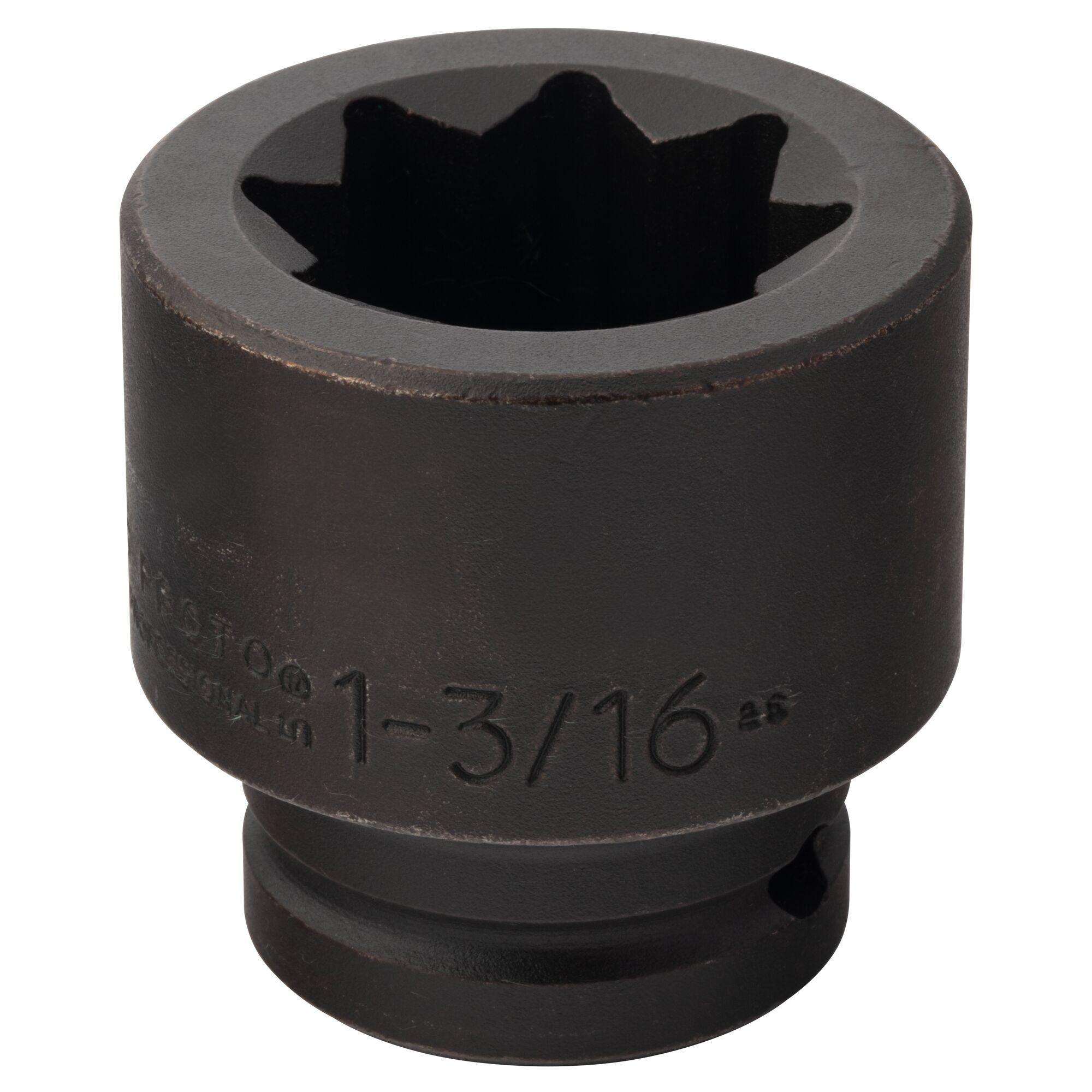 Proto® TorquePlus™ J07519S Standard Length Socket, Imperial, 3/4 in Square Drive, 1-3/16 in