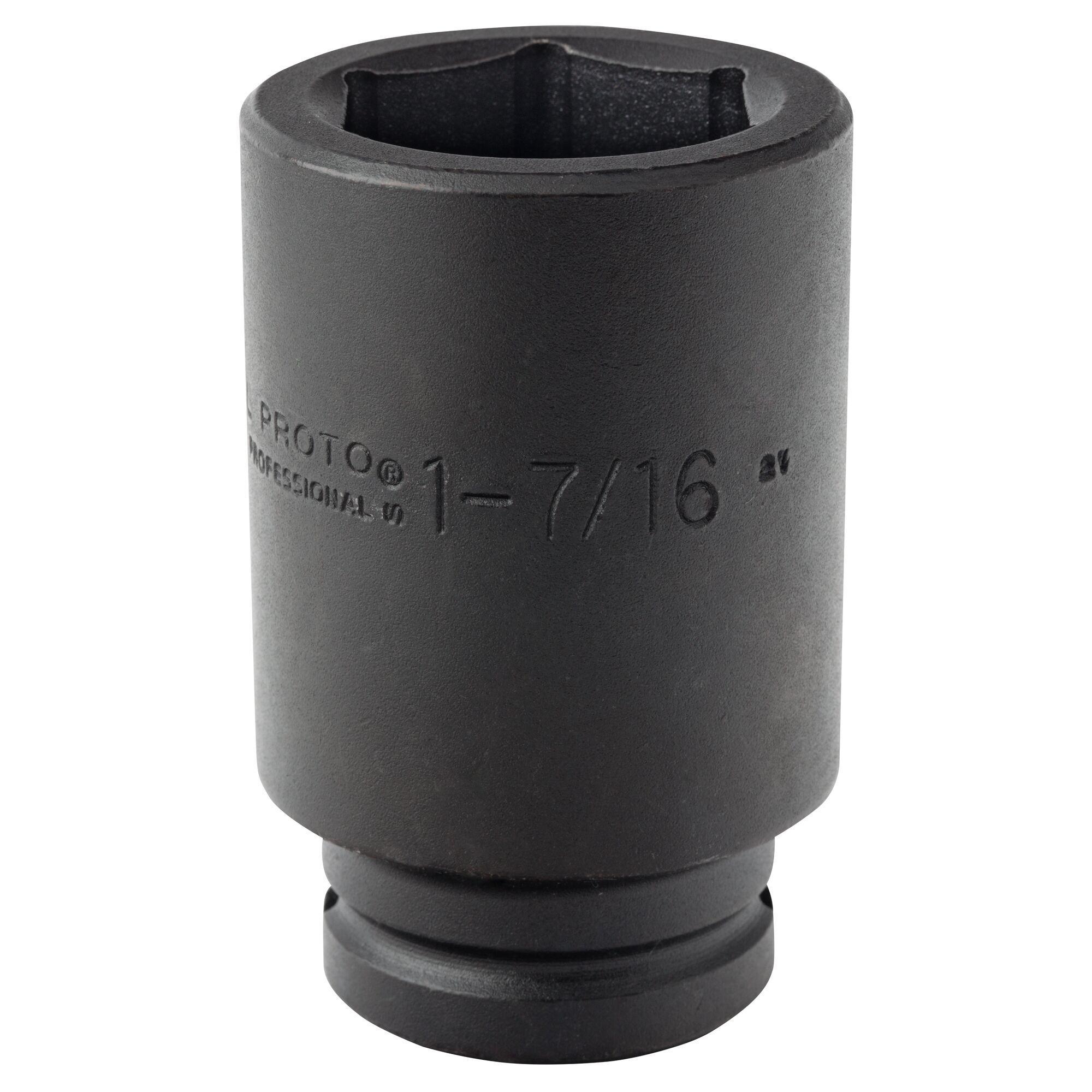 Proto® TorquePlus™ J07523L Deep Length Socket, 3/4 in Square Drive, 1-7/16 in, 6 Points